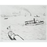 Albert Marquet (French 1875-1947) Hamburg Signed indistinctly and numbered 71/100 (in ink to margin)