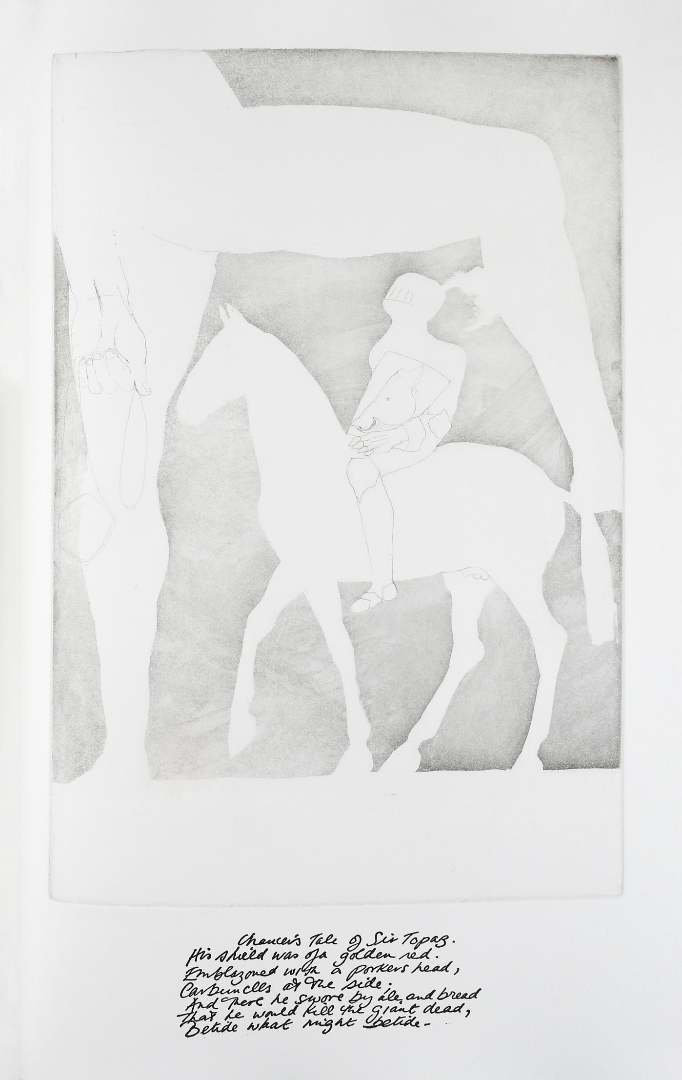 ‡Dame Elisabeth Frink CH, DBE, RA (1930-1993) The Canterbury Tales II (Wiseman 58-76) Signed and - Image 8 of 9