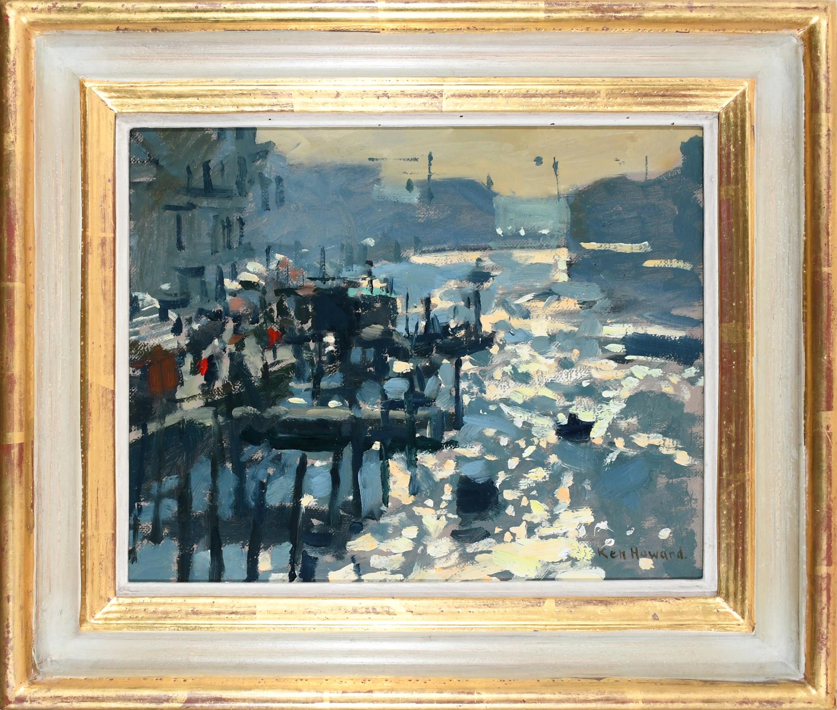 ‡Ken Howard OBE, RA (1932-2022) Afternoon Light from the Ponte degli Scalzi, Venice Signed Ken - Image 2 of 4