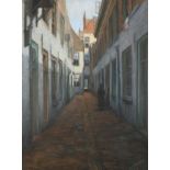 Louis Goormans (Early 20th Century) Continental street scene Signed and dated Louis Goormans/2-4-