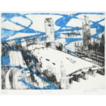 ‡Julian Trevelyan RA (1910-1988) The Thames (Turner 160) Signed, numbered and inscribed 52/75 The