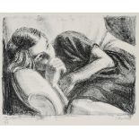 ‡Gwen Raverat (1885-1957) Girl resting Signed and numbered 12/26 G Raverat (in pencil to margin)