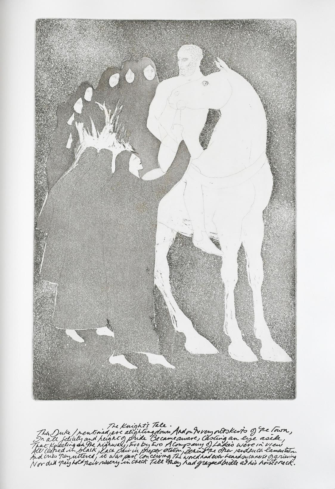 ‡Dame Elisabeth Frink CH, DBE, RA (1930-1993) The Canterbury Tales II (Wiseman 58-76) Signed and - Image 7 of 9