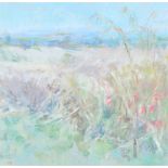 ‡Diana Armfield RA, PS, NEAC (b.1920) Poppies in the corn, France Signed with initials DMA (lower