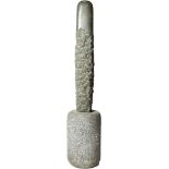 ‡Jake Harvey (Scottish b.1948) Column Granite 126 x 27 x 27cm Provenance: The Collection of Bob