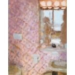 ‡Bernard Dunstan RA (1920-2017) Bathroom Mirror, Venice II Signed with initials BD (lower left)