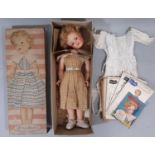 1950's 'Elizabeth The Veronica Scott Dressmaking Doll' by Pedigree with closing and flirty eyes,