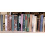 A large and mixed collection of Folio Society Books (42)