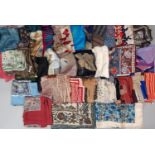 Approx 30 ladies silk scarves including 4 by Liberty, others by Jacqumar, Jaeger etc