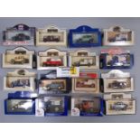 Approx 85 boxed model vehicles by Lledo including classic cars, advertising vehicles, trucks etc,