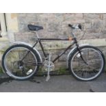 A Dawes Ranger ten speed bicycle with Reynolds 531 forks/stays and butted frame tubes