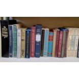 An extensive collection of mixed Folio Society books, most with slip cases (45)