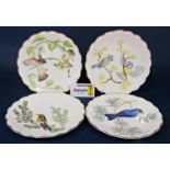 A set of twelve Royal Worcester limited edition dessert plates from the Birds of Dorothy Doughty