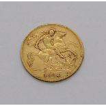 Half sovereign dated 1914