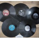 A large collection of 78 RPM records to include jazz, swing, ragtime and early rock and roll,