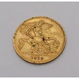 Half sovereign dated 1912