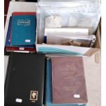 A good collection of stamp albums and stockbooks containing British and worldwide stamps, various