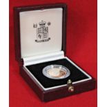 1991 proof Sovereign with presentation case