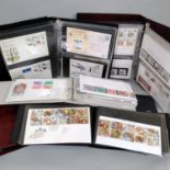 A collection of GB FDCs in six folders from early Benham covers to 2015. (One box)