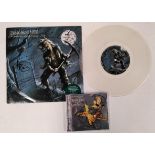 Iron Maiden - The Reincarnation of Benjamin Breeg on clear vinyl with a signed cover, together