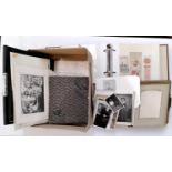A mixed collection of items to include a late 19th/early 20th century photograph album with metal