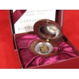 The Perth Mint Centenary proof Sovereign 1999 with timber presentation case and literature,