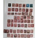 The Simplex stamp album containing a GB, Commonwealth and world mint and used stamps collection from
