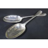 Pair of late Victorian serving spoons, London 1835, 4.7oz approx