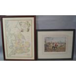Henry Wilkinson (British 1921-2011) - Two signed limited edition etchings of hunting scenes, both