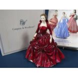 A boxed Royal Doulton Compton & Woodhouse figure - A Christmas Wish