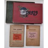 A mixed collection of items to include two Michelin's Illustrated Guides to the Battle-Field (1914-