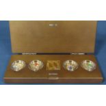 Official Piedfort collection 2002 XV11 Commonwealth Games four coin set, cased