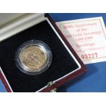 Proof Sovereign 500th Anniversary with original packaging