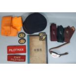 Interesting collection of British Railways / GWR items including badged cap with Pilotman