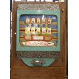 An arcade machine, Electro-Fruit (casework only, no mechanism)