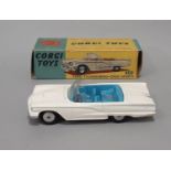 Corgi Toys ford Thunderbird Open Sports car, no 215, in original box (1)