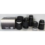 A good selection of Nikkor and Nikon Fit Lenses comprising Nikkor 35-70mm/f3.5 zoom, Zoom Nikkor