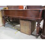 An early 19th century square piano with mahogany casework by John Broadwood & Sons, Great Pulteney
