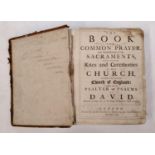 A mid-18th century Bible, published in 1741, printed by John Baskett, printer to the university,