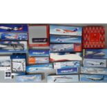 23 promotional model aircraft kits for various airlines and planes including British Airways