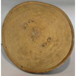 An antique hide African Somali shield, Gaschan East Africa, with incised geometric decoration. 36 cm