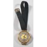 Vintage ladies wristwatch, 14ct gold casework