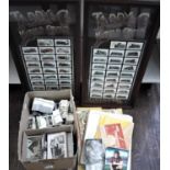 A mixed collection of items to include a collection of 3D football cards produced by The Sun, dating