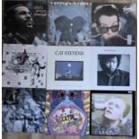 An extensive collection of vinyl LPS artists to include The Beatles, Stevie Wonder, Eric Clapton,