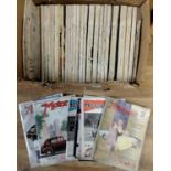 Vintage copies of Autocar, from the mid 1950s period and others