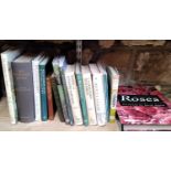 A quantity of garden related books to include The Encyclopaedia Of Roses (14)