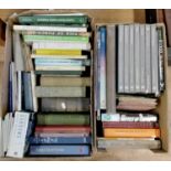 Two boxes of mixed books including a number of Folio Society editions (2)