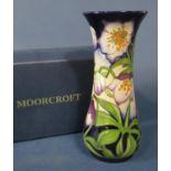 A Moorcroft Pottery 'Festive Friends' vase, designed by Kerry Goodwin, 20cm tall approx, stamp