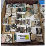 A very large collection of approximately 300 mineral specimens, mostly all catalogued, purchased