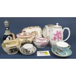 An extensive collection of ceramics to include a Portmeirion Botanic Garden lidded tureen, a large